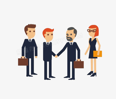 4人商務(wù)合作素材圖片