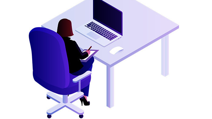 易用卡通mg動(dòng)畫(huà)商務(wù)場(chǎng)景辦公室人們辦公