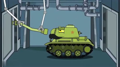 坦克世界搞笑動畫 坦克進修理廠修好,號召受傷的小弟一起進修理廠