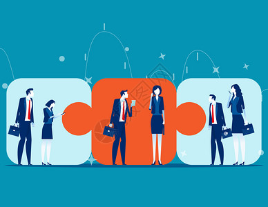 商務合作mg動畫插畫