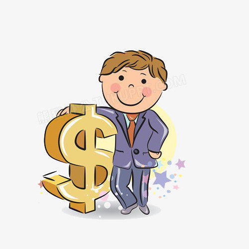商業性質卡通人物賺錢PNG圖片素材免費下載指南